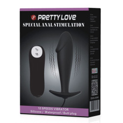 Pretty Love Plug vibrant Penz 12 Fonctions 10 x 3cm